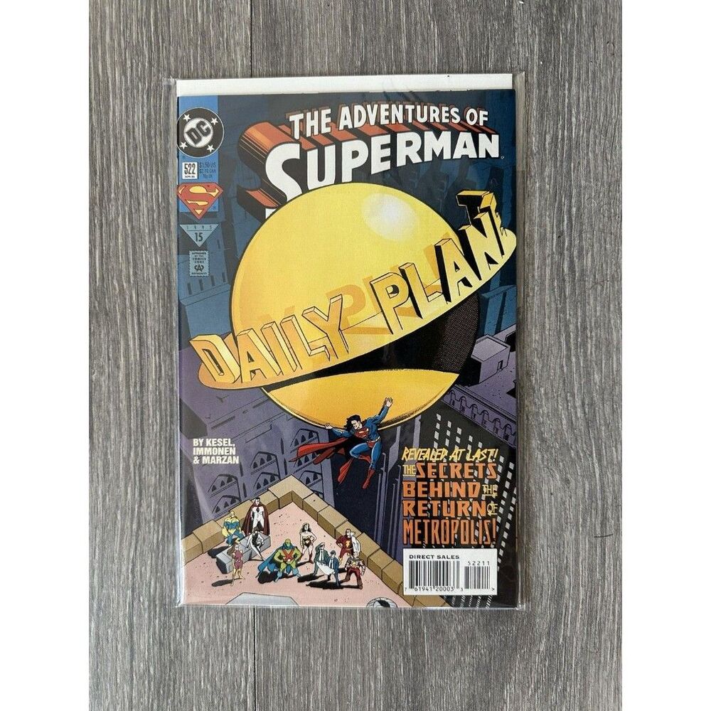 DC Adventures Of Superman #522 Single Issue Comic Kesel Immonen Marzan